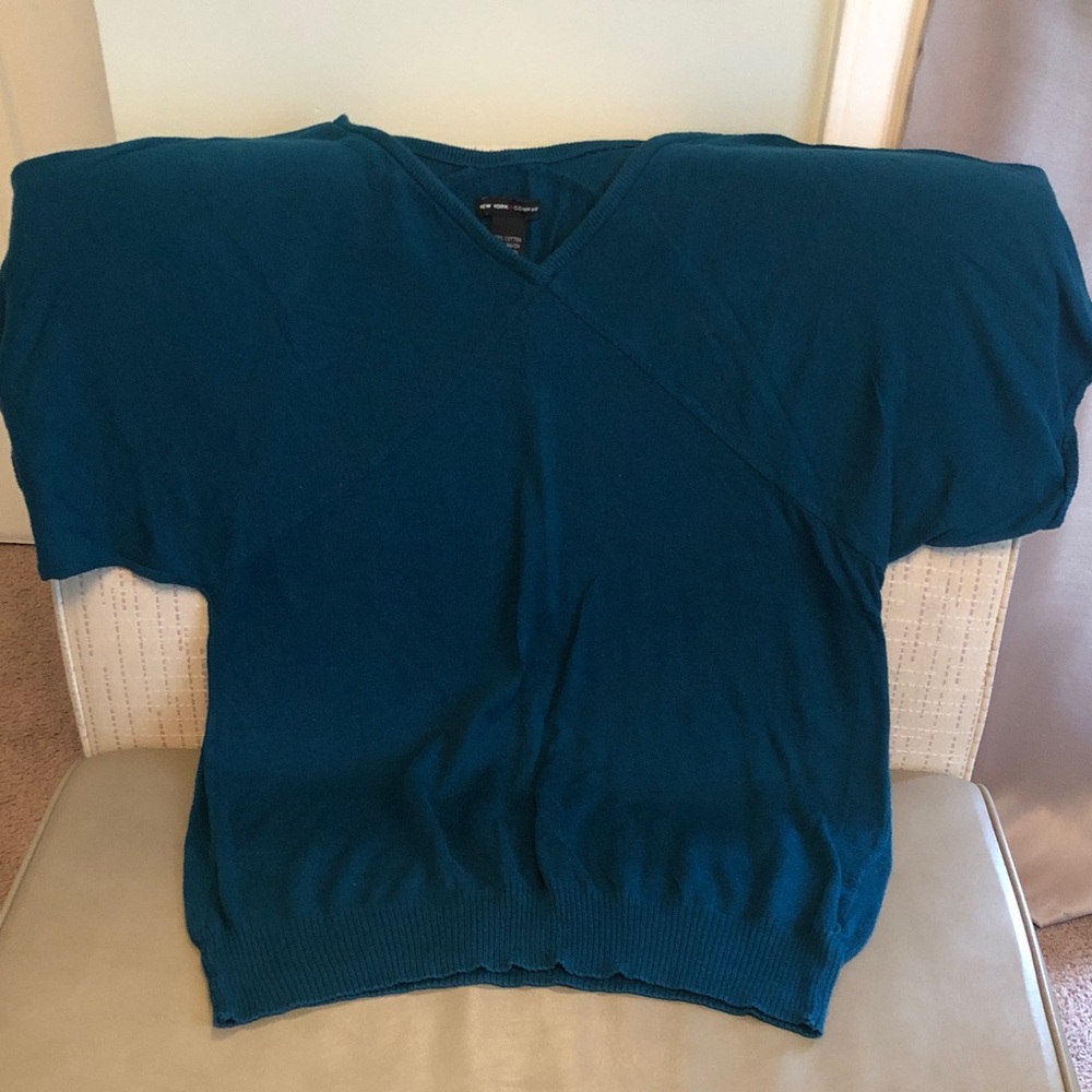 Teal-Green Sweater